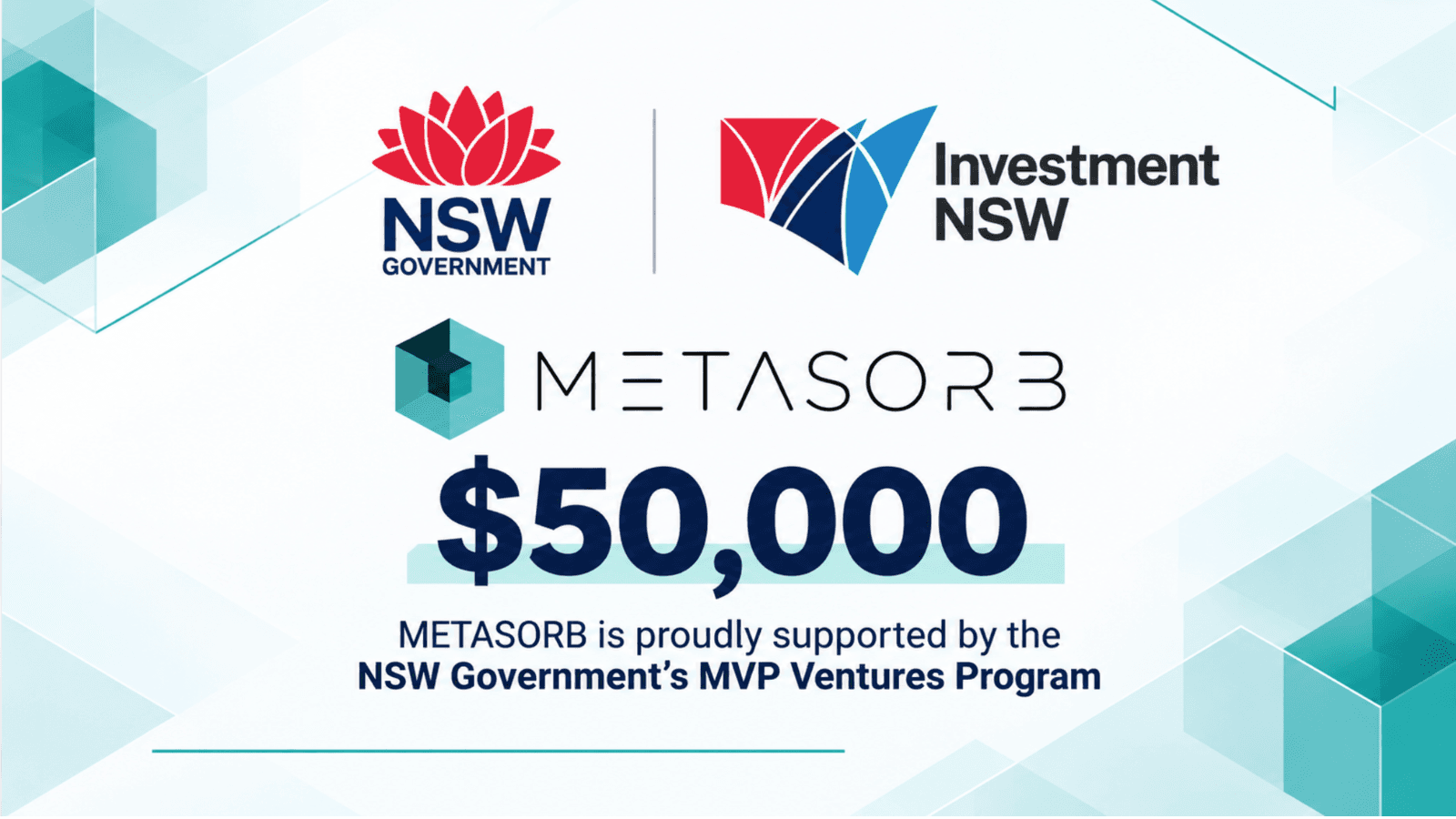 METASORB Receives $50,000 NSW MVP Ventures Grant