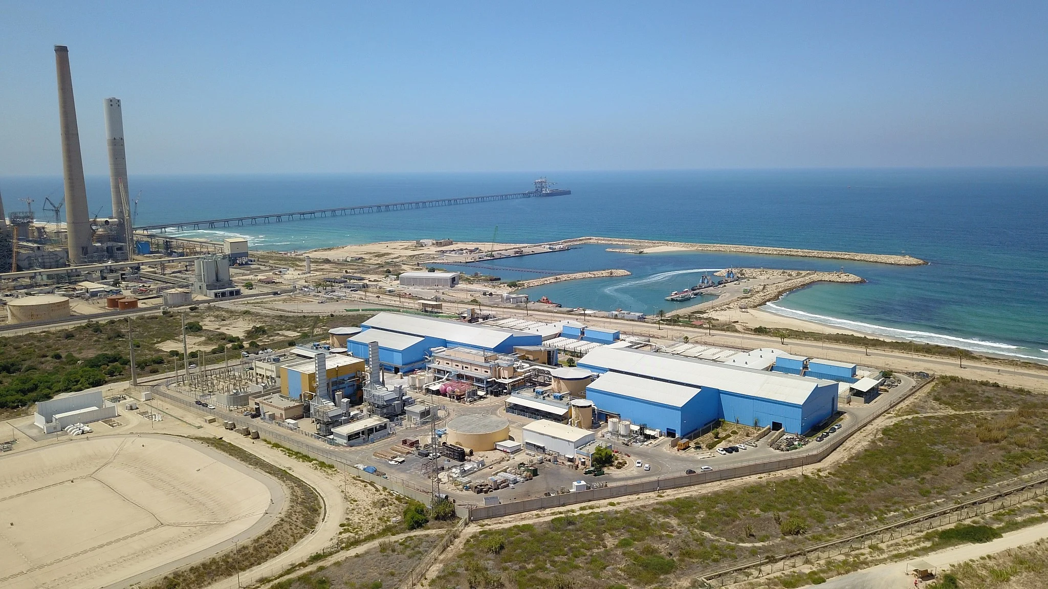 Industrial reverse osmosis and water treatment infrastructure